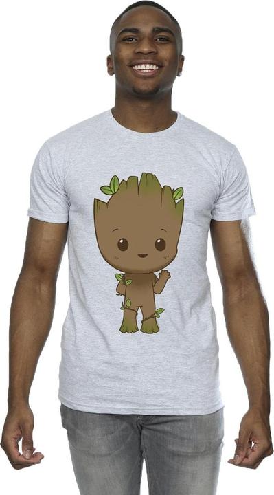 Image du produit - T-shirt AM GROOT CHIBI WAVE POSE - Homme (5XL)