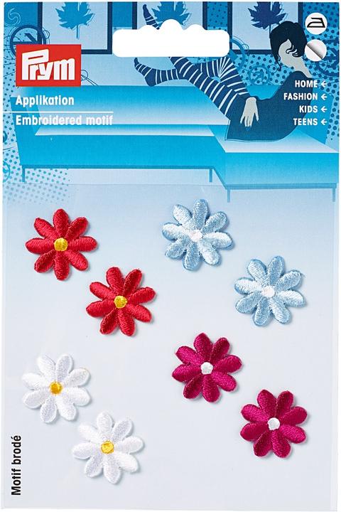Produktbild Prym Applikation selbstklebend/aufbügelbar Blumen bunt (1 x)