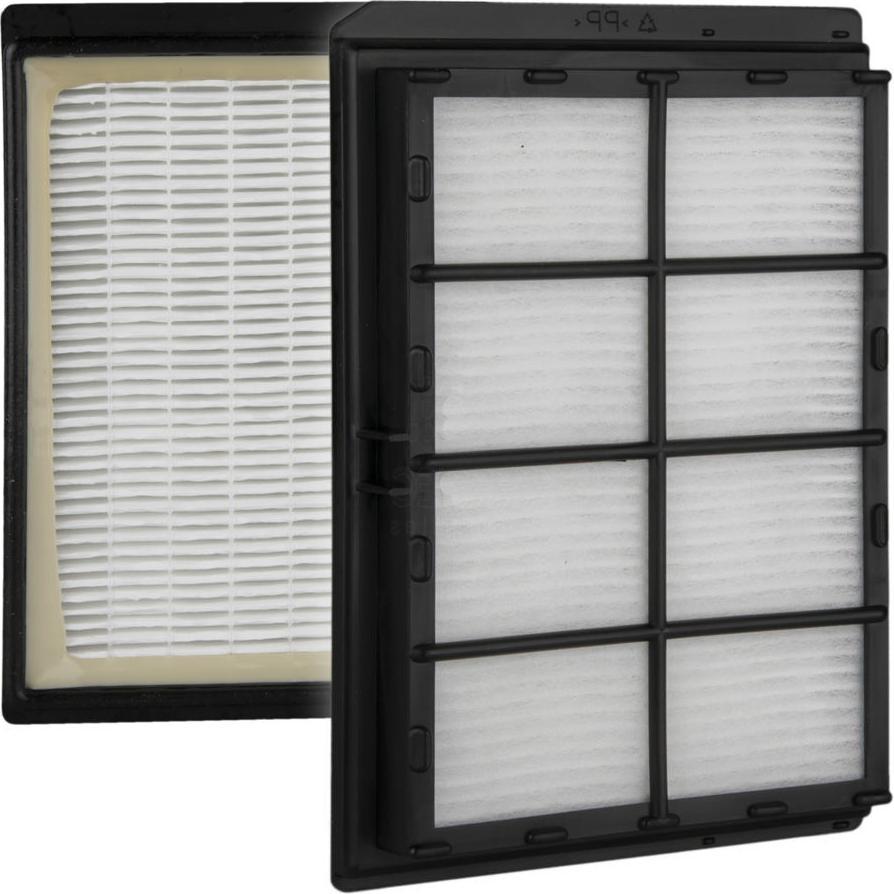 Europart Filter wie BOSCH 00578733 Abluftfilterkassette H1G0 für Bodenstaubsauger, Staubsauger Zubehör, Grau