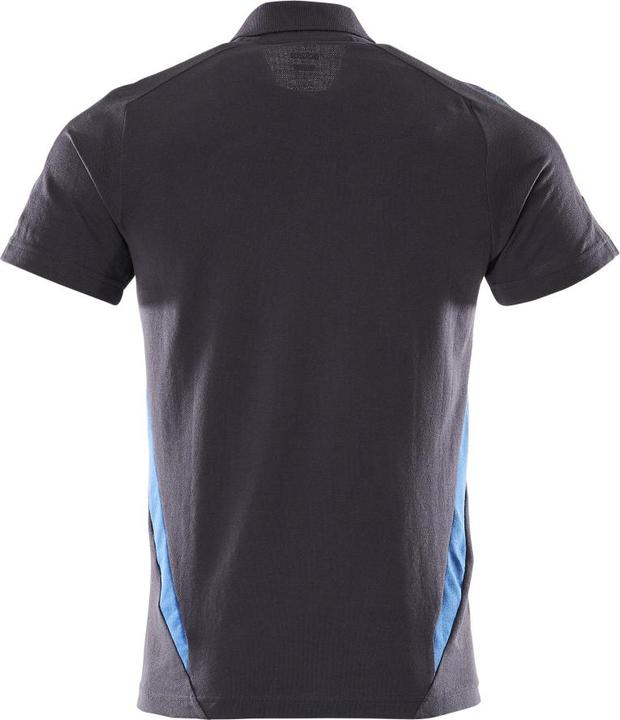 Produktbild Mascot Polo Accelerate Schwarzblau/Azurblau Gr.L