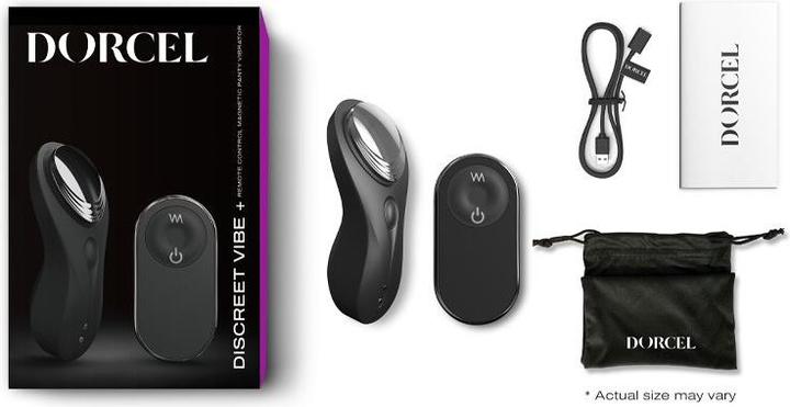 Actual product image Marc Dorcel Discreet Vibe+ Clitoral Massage Rack