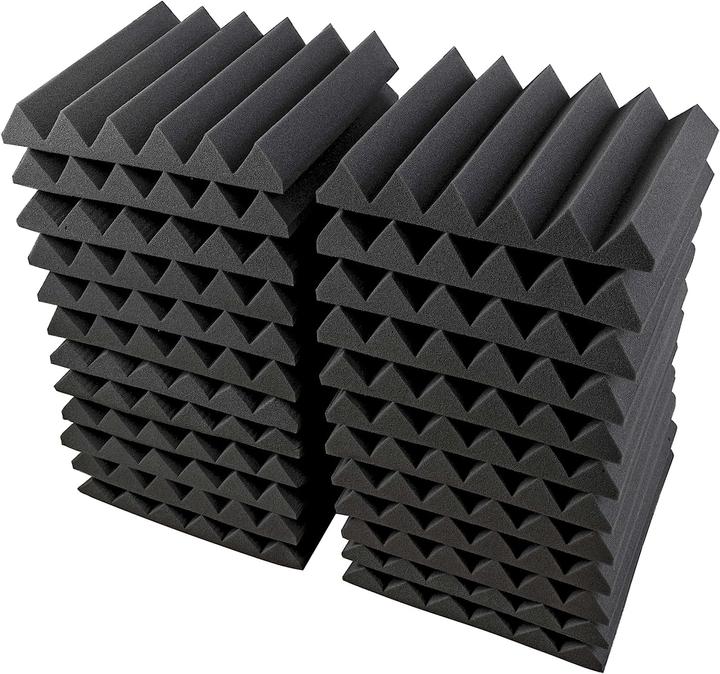 Actual product image A2S Acoustic foam panels (24 pcs.)