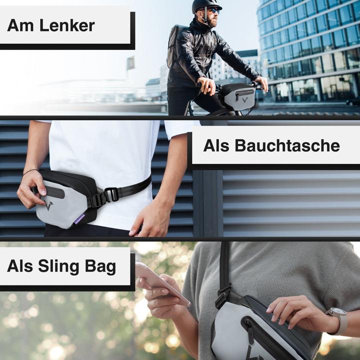 Produktbild Valkental 3in1 City Bag (4.50 l, Lenkertasche)