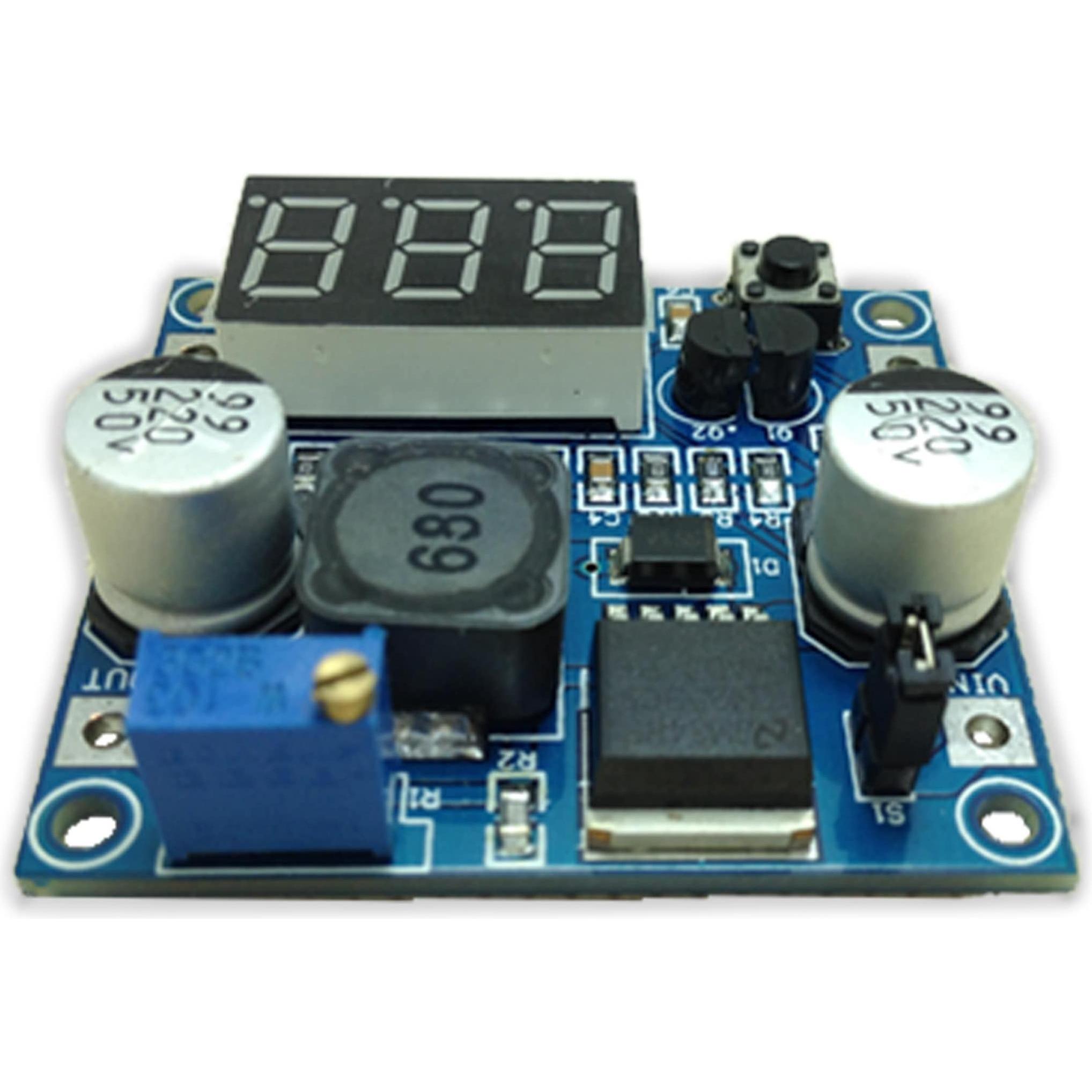 Thumbnail - Daypower Step-Down-Modul mit Spannungsanzeige POWER-2596-2, Entwicklungsboard + Kit