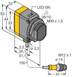 Produktbild Turck Opto-Sensor