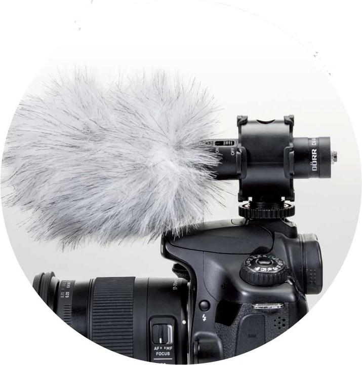 Image du produit Dörr Microphone directionnel CV-04 Stéréo