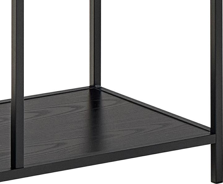 Produktbild AC Design Regal Seaford offen Schwarz, 77 x 35 x