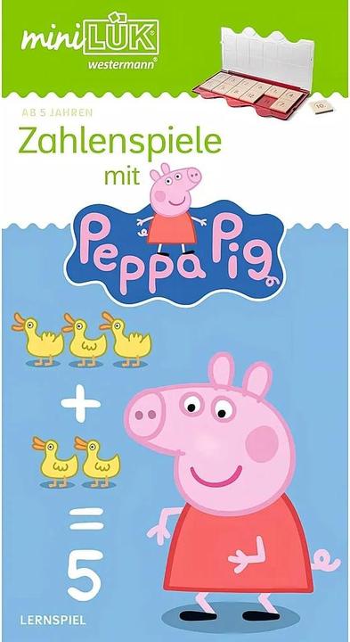miniLÜK - Zahlenspiele mit Peppa Pig (Deutsch)