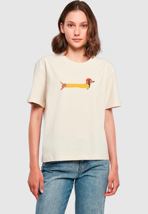 Produktbild Merchcode Ladies Christmas Dog Tee - 182069 (M)