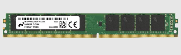 Produktbild Crucial Micron DDR4 VLP ECC UDIMM 2Rx8 3200 (1 x 16GB, 3200 MHz, DDR4-RAM, U-DIMM)