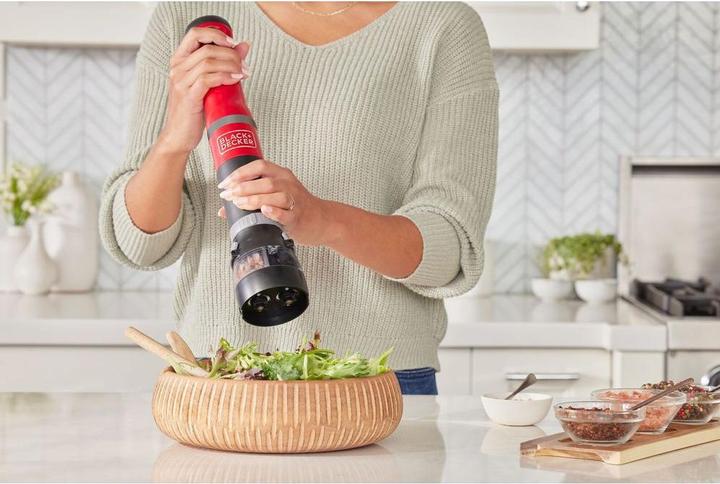 Produktbild Black & Decker Stabmixer BCKM1016KSR-QW Rot, 7-teilig