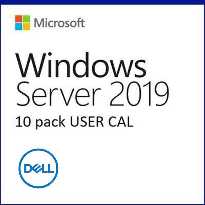 Actual product image Dell Microsoft Windows Server 2019, ROK (10 User, unlimited)