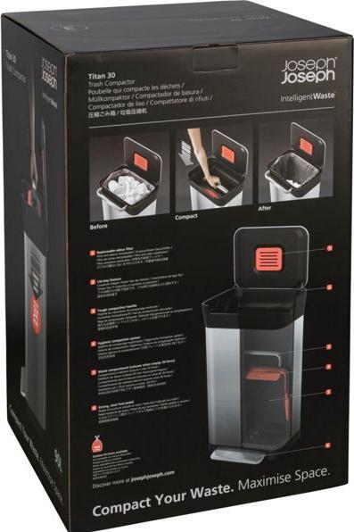 Actual product image Joseph Joseph Recycling Station Titanium (30 l)