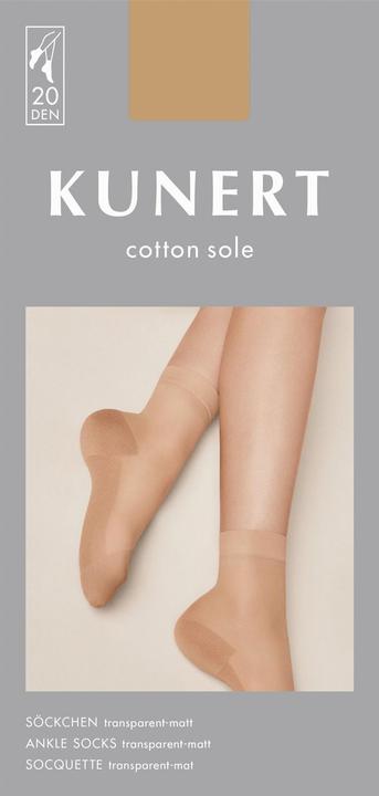 Immagine prodotto Kunert Cotton Sole 20 (Set di 3) Calzini fini, colore 042 graphit, taglia 39-42 (Confezione singola, 39 - 42)