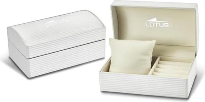 Actual product image Lotus Womens Analogue Quartz Watch with Stainless Steel Bracelet 184551 Silver S Bracelet siliver strappy (Analogue wristwatch, 29 mm)