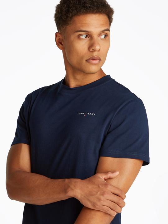 Actual product image Tommy Jeans Tjm Slim Linear Chest Tee Ext (S)