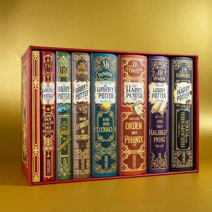 Image du produit Harry Potter: Band 1-7 im Schuber - mit exklusivem Extra! (Allemand, J.K. Rowling, Klaus Fritz, 2023)