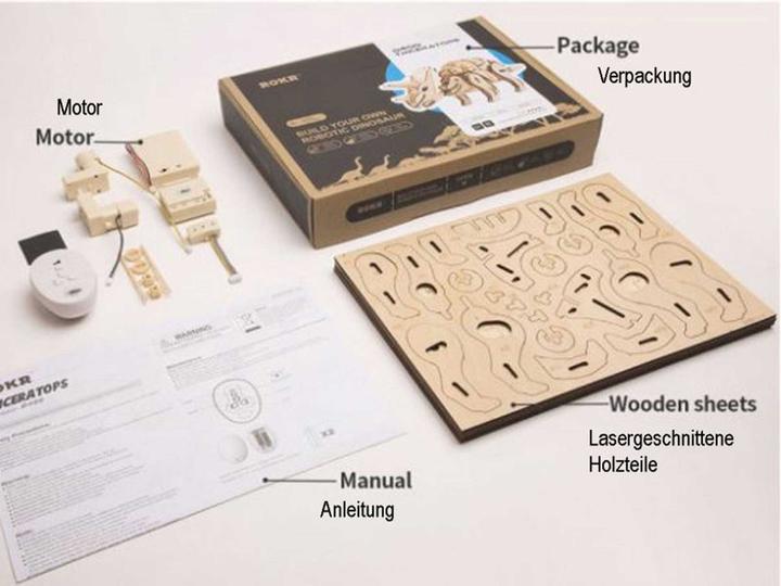 Image du produit Pichler Dinosaure T-Rex (kit de construction en bois découpé au laser)