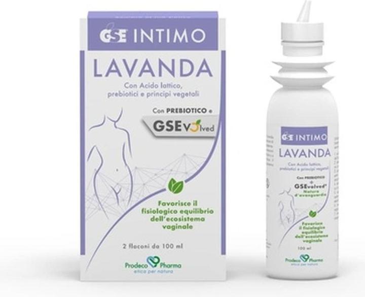 Produktbild Prodeco GSE INTIMO LAVENDER 2 Single Dose Bottles (Intimwaschlotion)