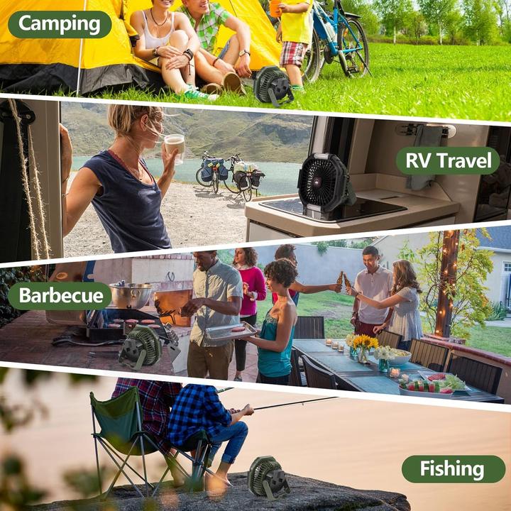 Produktbild Zwoos USB Campingventilator