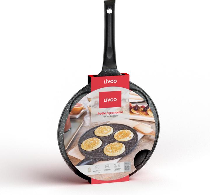 Image du produit Livoo Poêle à pancake (26.50 cm, Poêle à frire, Aluminium)