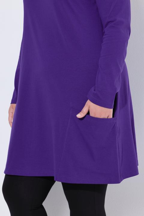 Actual product image Ulla Popken Empire A-Line Knit Pocket Tunic (54)