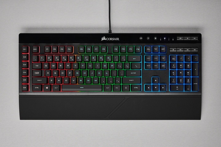 Produktbild Corsair K55 Rgb (DE, Kabelgebunden)