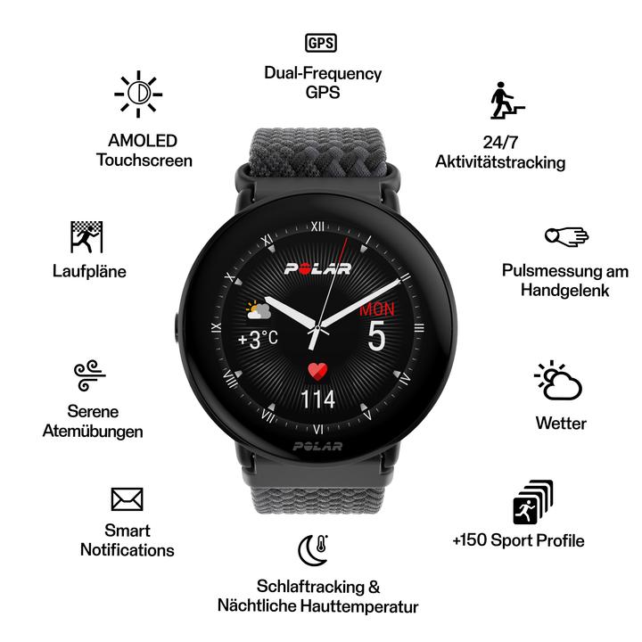 Produktbild Polar Ignite 3 (43 mm, nur WLAN)