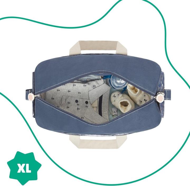 Actual product image Badabulle Bowling diaper bag