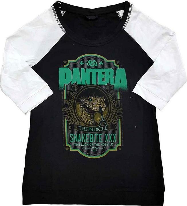 Immagine prodotto Pantera Maglietta Snakebite XXX Label in cotone Raglan Donna/Ladies (3XL)