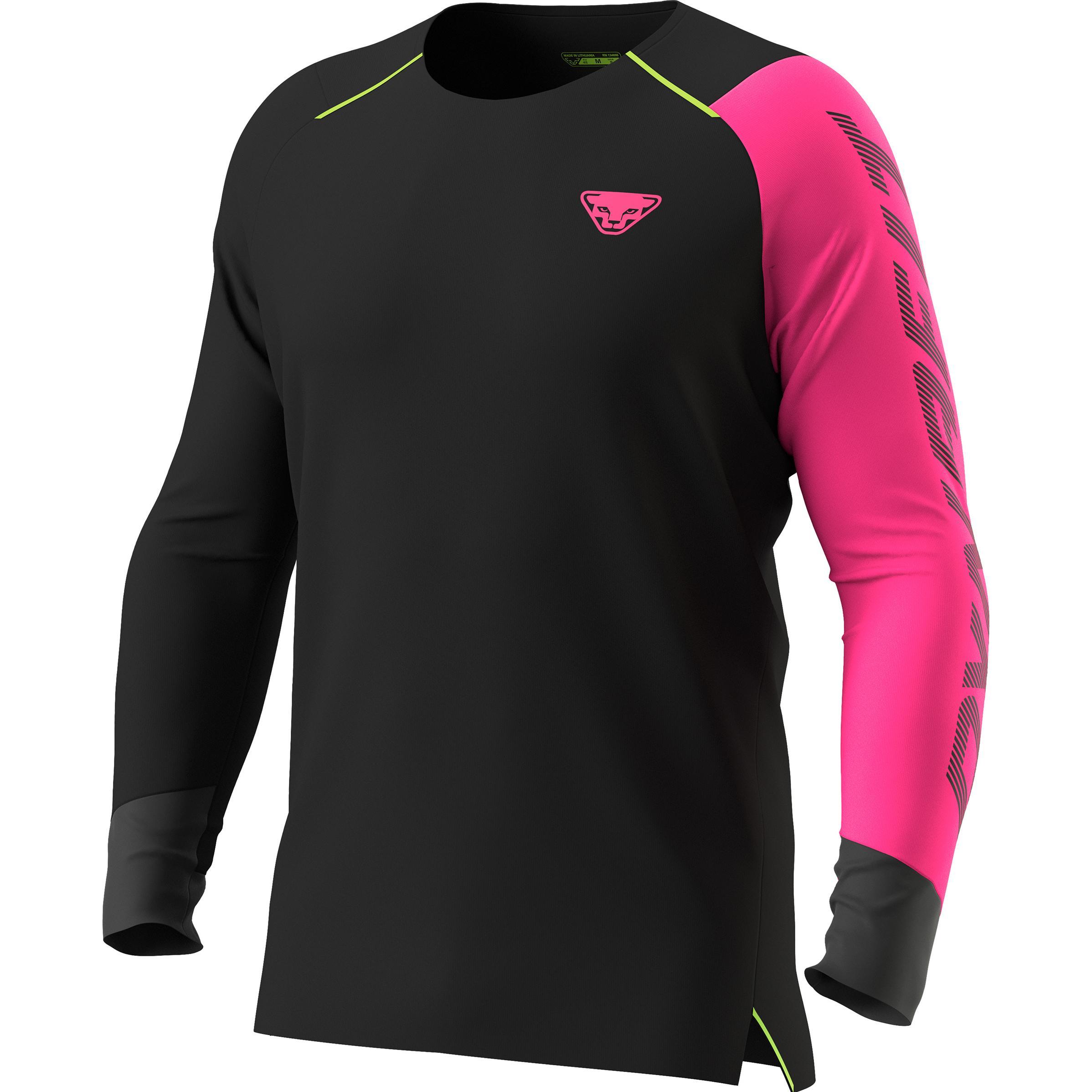 Dynafit, Herren, Sportshirt, DNA Langarmshirt (M), Schwarz, M