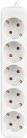 Produktbild Lanberg Steckdosenleiste (5 x, CEE 7/3, 3 m)
