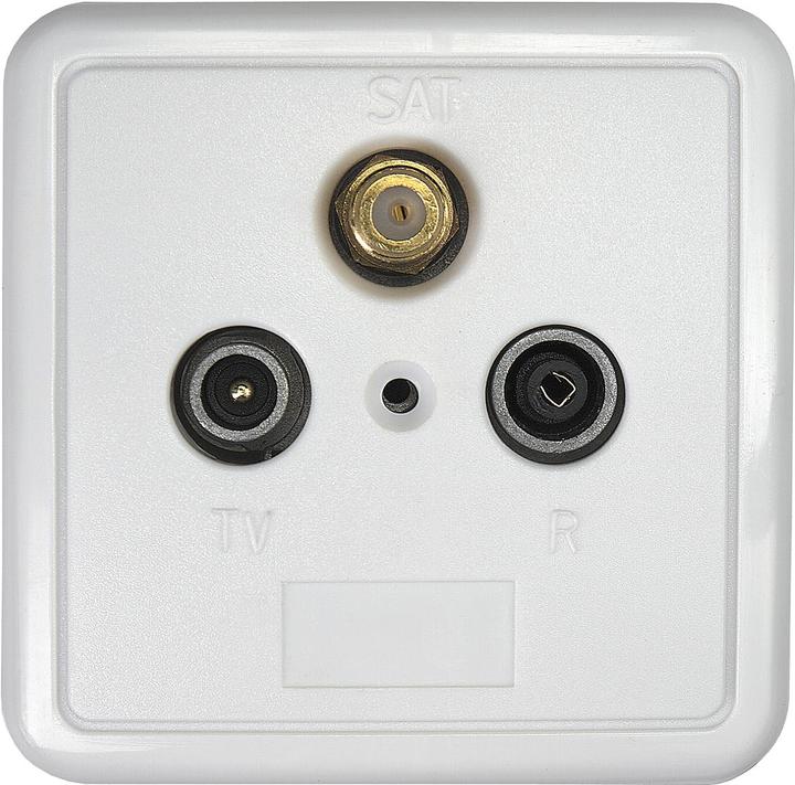 Actual product image Axing Antenna socket SAT, TV (Plug socket)