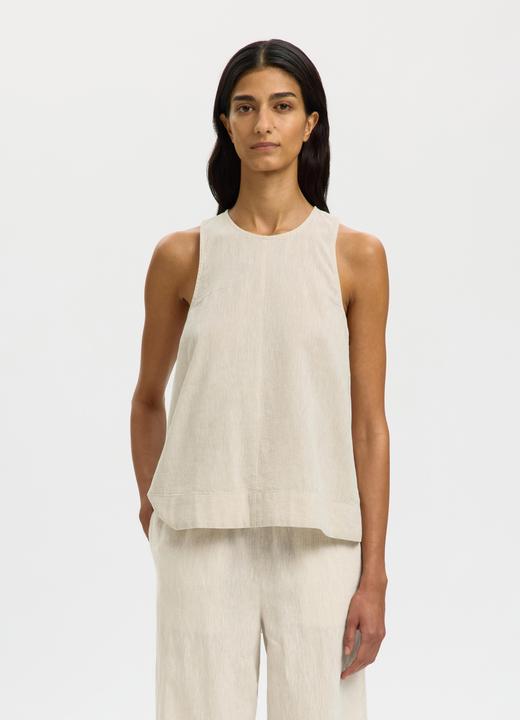 Immagine prodotto Selected Slfluisa Sl Linen Blend Top Noos (34)