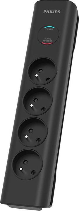 Philips SPN7040BA/60 overspanningsbeveiliging zwart 6 stopcontacten (1 Pcs.)