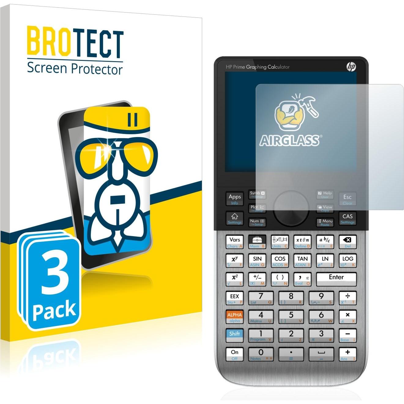 BROTECT, Taschenrechner Zubehör, AirGlass Panzerglasfolie