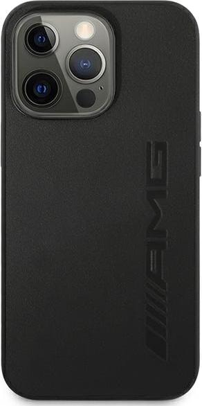 Immagine prodotto Mercedes AMG AMHCP14XDOLBK Custodia rigida iPhone 14 Pro Max 6,7" in pelle stampata a caldo (Apple iPhone 14 Pro Max)