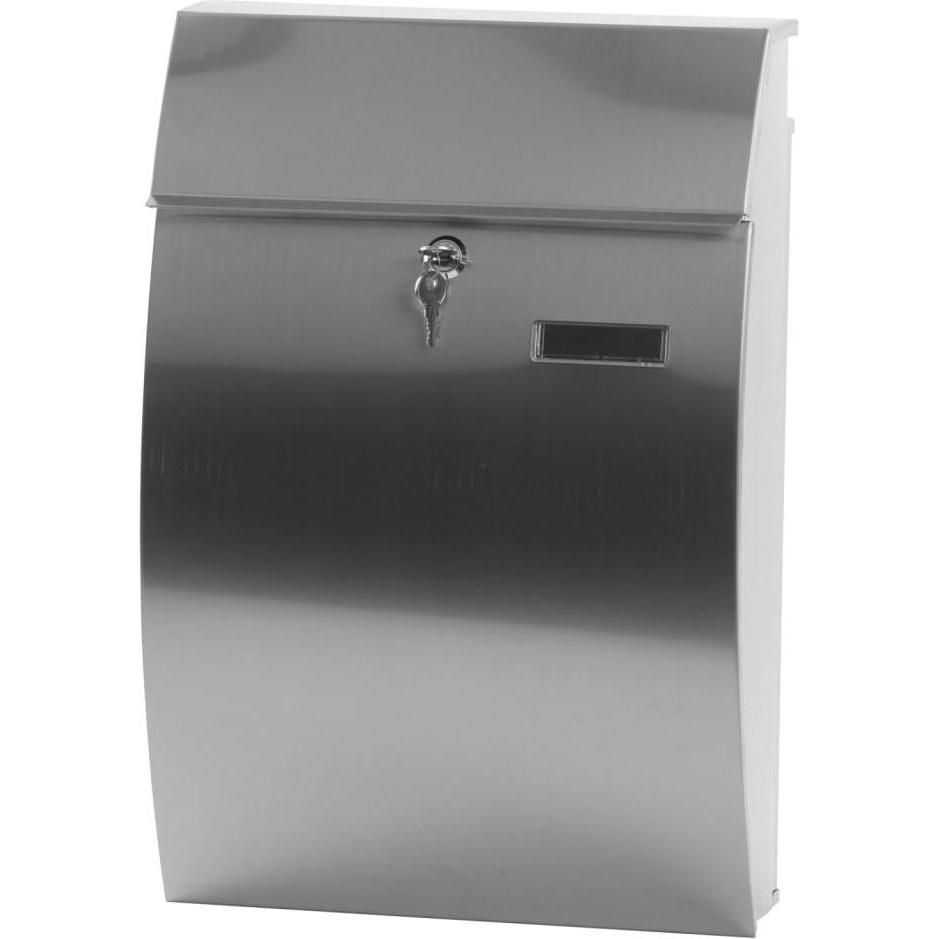 Thumbnail - ReinigungsBerater, Briefkasten, Wandbriefkasten Tian matt Edelstahl Eleganter Design Briefkasten aus Edelstahl