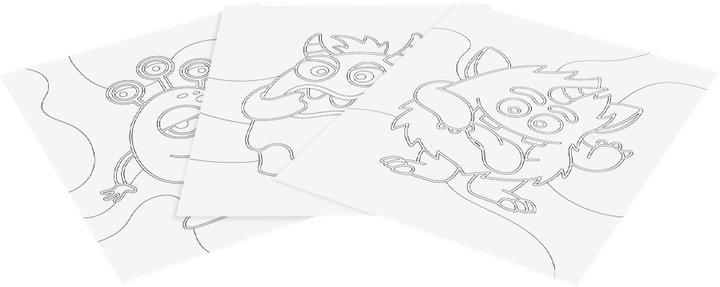 Actual product image Jovi Play&Fun Sandmalerei - Kreaturen