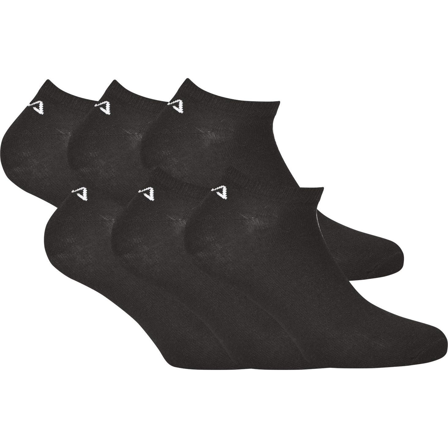 Thumbnail - FILA, Damen, Socken, Sneakersocken, Schwarz, (3er Pack, 39 - 42)