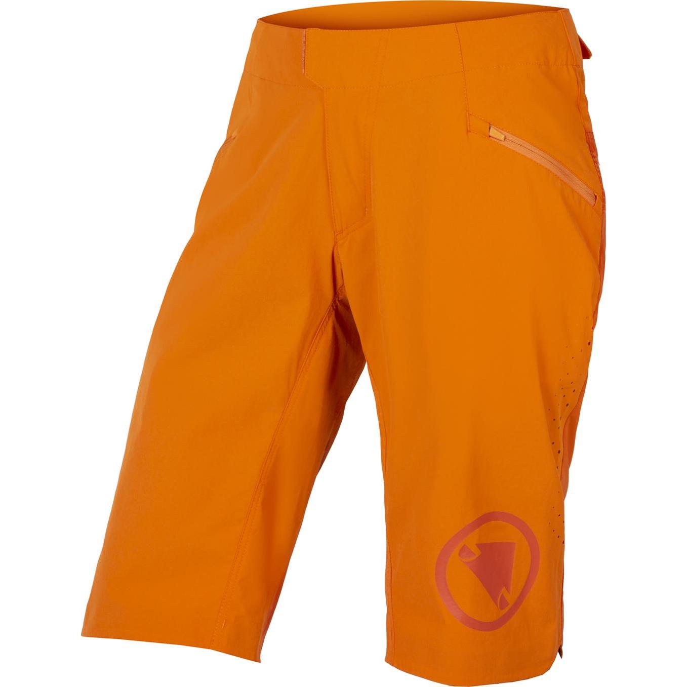 Endura, Damen, Velohosen, Damen SingleTrack Lite Shorts (XXS), Orange, XXS
