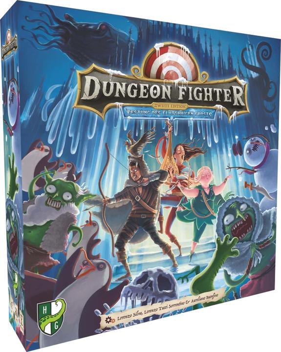 Actual product image Horrible Guild HR044 - Dungeon Fighter: Castle of frightening Frosts, 1-6 players, 10 years (DE Edition) (German, 1 - 6 Players)