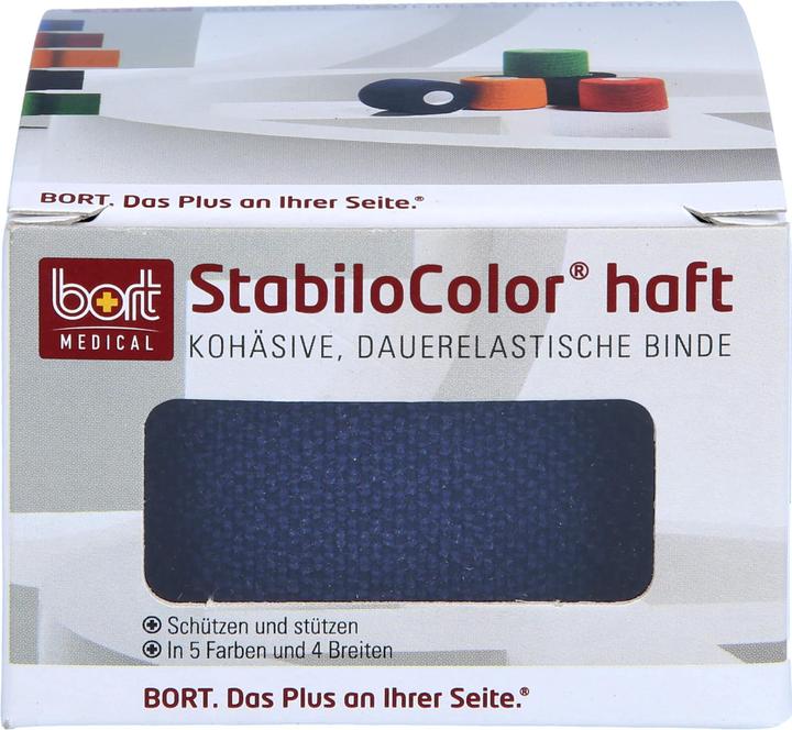 Actual product image Bort Medical Binde 4cmx5m kohesiv blau