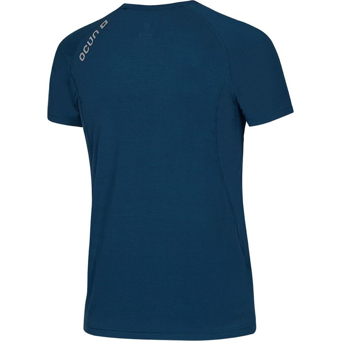 Thumbnail - Ocun, Herren, Shirt, T-Shirt Bamboo Blossom, Blau, (XL)