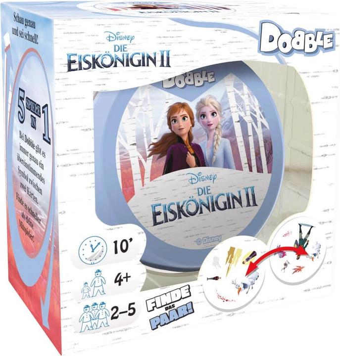 Immagine prodotto Asmodée Dobble Disney Frozen 2 (Tedesco, Inglese)