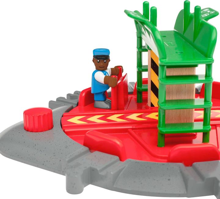 Produktbild Brio Lok-Drehscheibe mit Kontrollbrücke