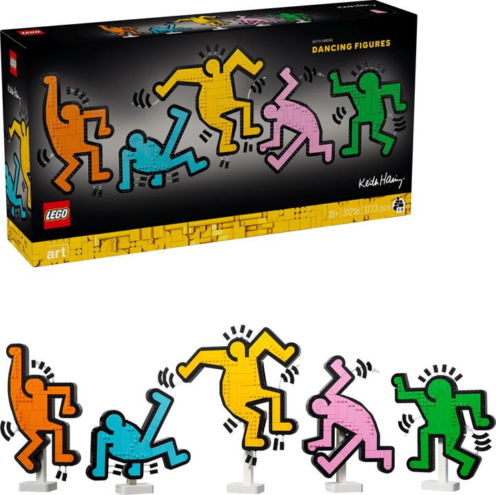Image du produit LEGO Keith Haring - Figures dansantes (31216, LEGO Art)