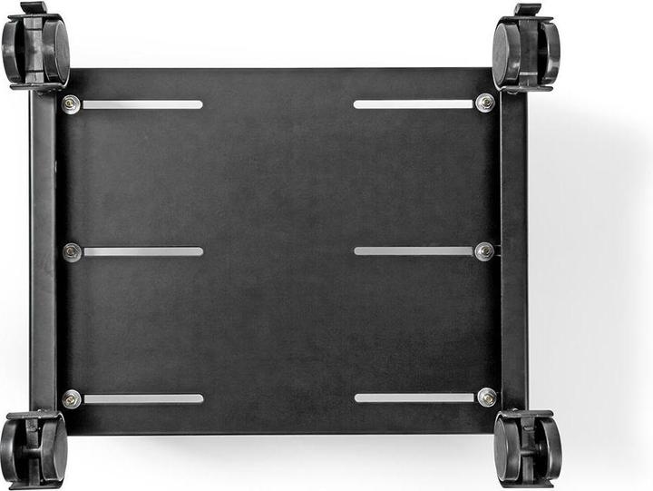 Productafbeelding Nedis Desktopstandaard Verstelbare breedte/volledige beweging 14,5-24,2 cm 20 kg Plastic/Metaal Zwart