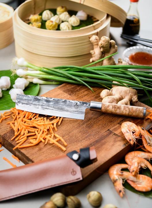 Actual product image Forged Paring knife, 17.5 cm, Brown (17.50 cm)