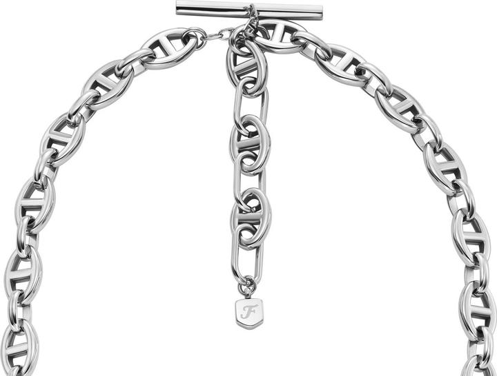 Actual product image Fossil Heritage Necklace (Stainless steel, 40.5 cm)